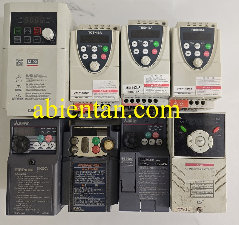 Biến tần cũ 220V với nhiều mẫu mã đa dạng