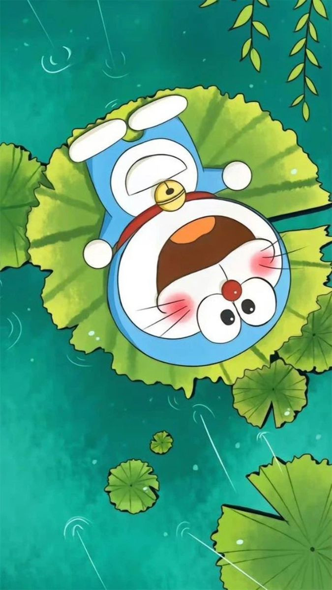 Hình ảnh nền hoạt hình cute với bãi biển thơ mộng