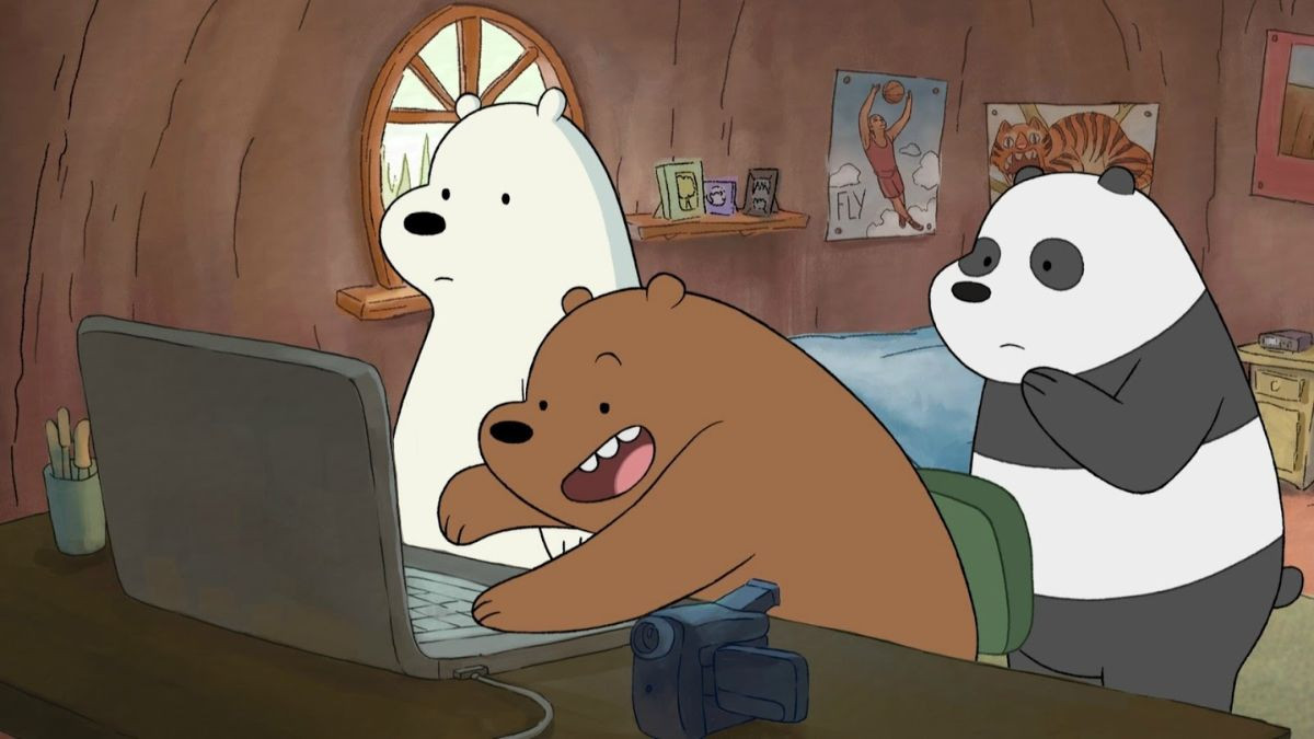 Ảnh nền hoạt hình cute cho máy tính với chủ đề biển cả