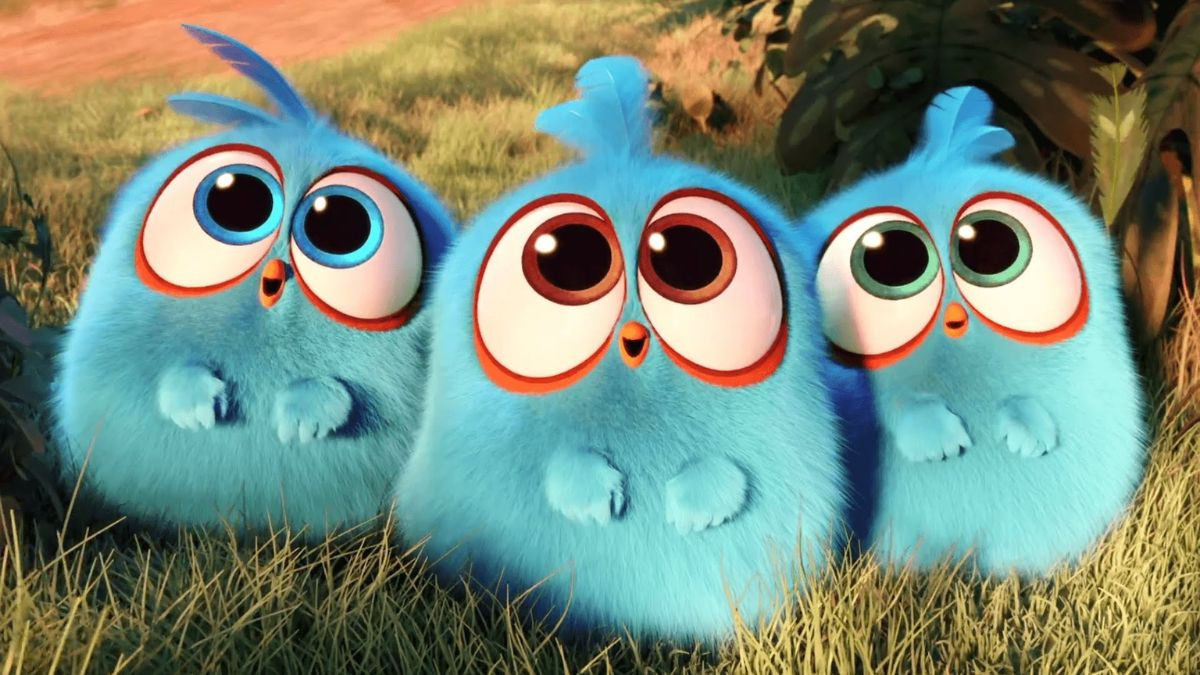 Ảnh nền hoạt hình cute cho máy tính với phong cảnh núi non
