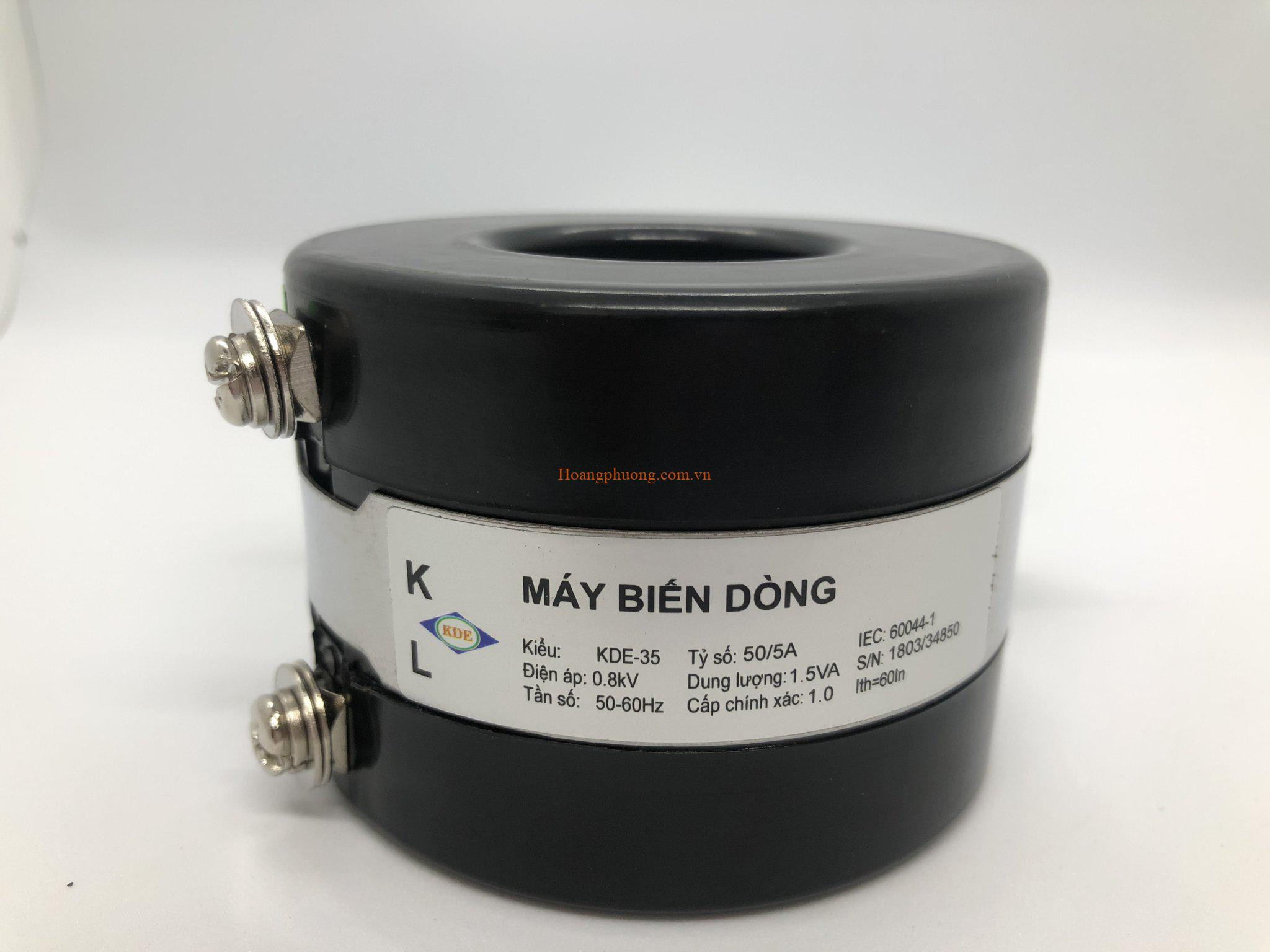 Máy biến dòng hình tròn dùng trong tủ điện công nghiệp