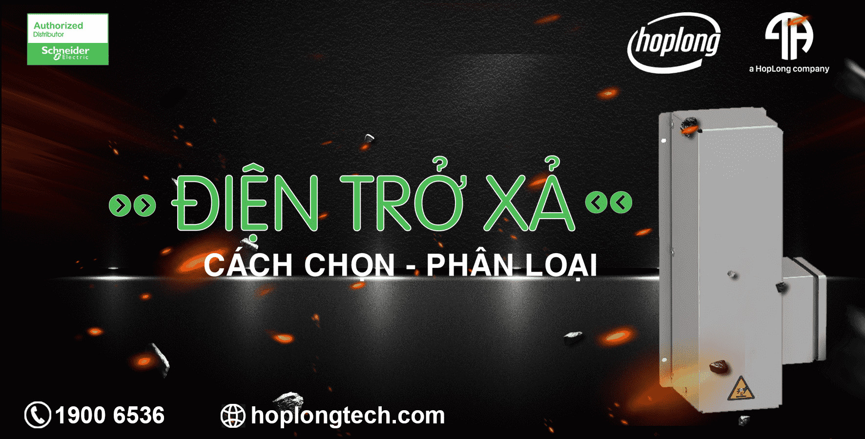 điện trở xả dùng trong biến tần và các hệ thống điều khiển động cơ