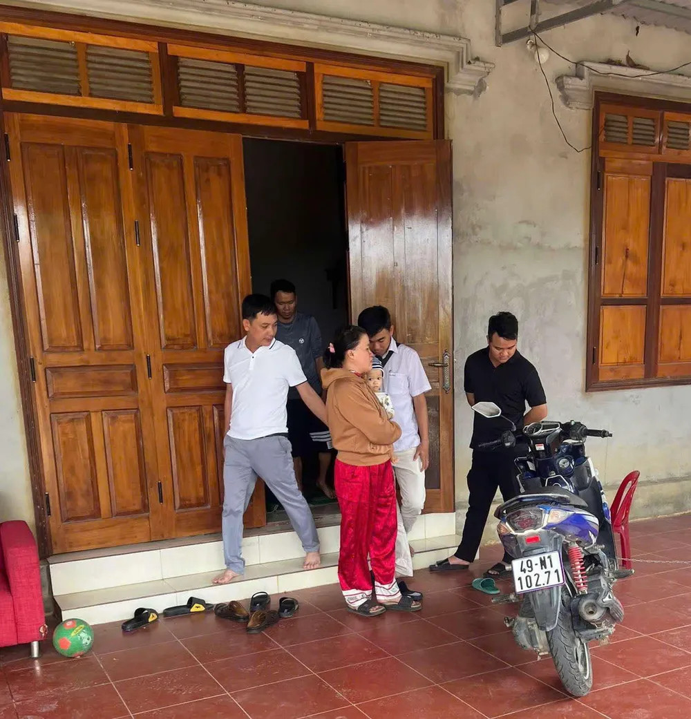 Công an có mặt để điều tra vụ việc liên quan đến người phụ nữ tung tin sai sự thật