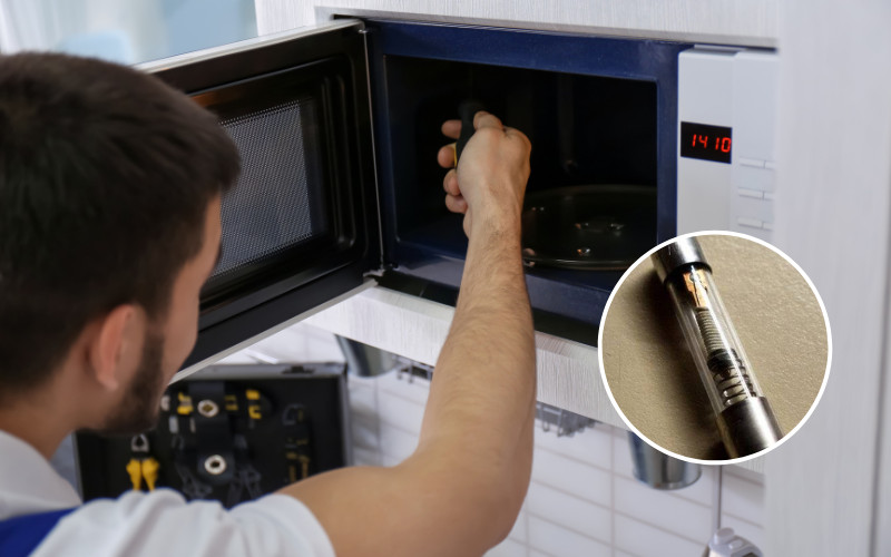  Hướng dẫn các bước thay cầu chì lò vi sóng