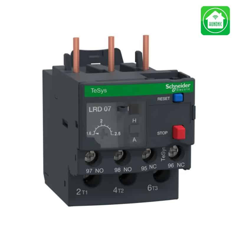 Sản phẩm rơ le nhiệt của thương hiệu Schneider Electric, nổi tiếng về độ bền và hiệu suất