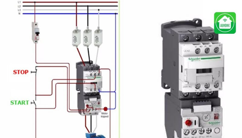 Rơ le nhiệt được ứng dụng rộng rãi trong các thiết bị điện gia dụng và công nghiệp