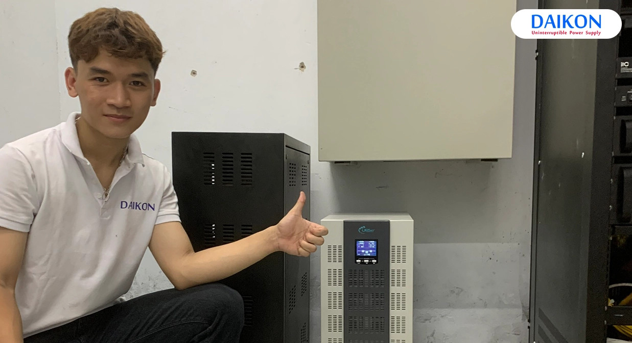 Thời gian sử dụng UPS bộ lưu điện 220V tùy thuộc vào công suất sử dụng
