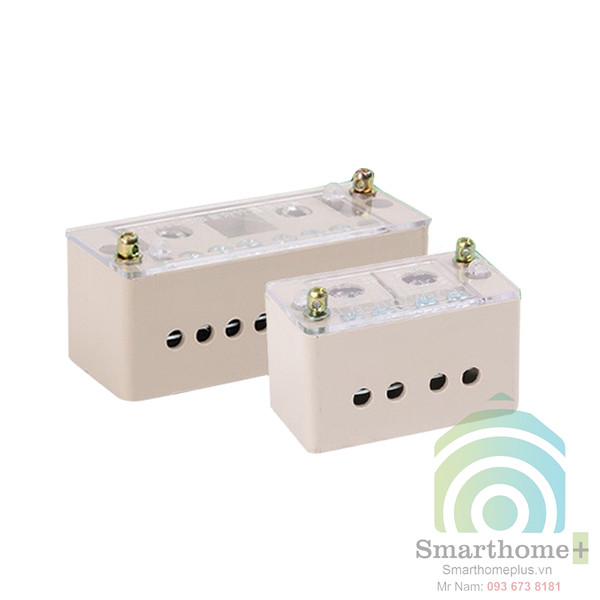 Cầu đấu chia dây điện 1 pha tiện lợi 100A, giúp phân phối điện trong hệ thống dân dụng