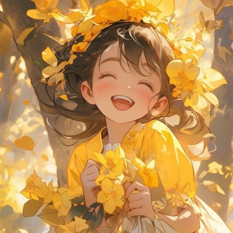 Cô gái đội mũ len hồng che mặt, giơ tay chữ V
