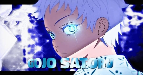 Gojo Satoru trong khoảnh khắc đáng yêu và hồn nhiên