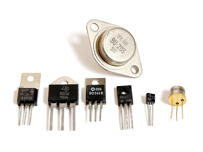 Transistor là một trong các loại linh kiện bán dẫn phổ biến