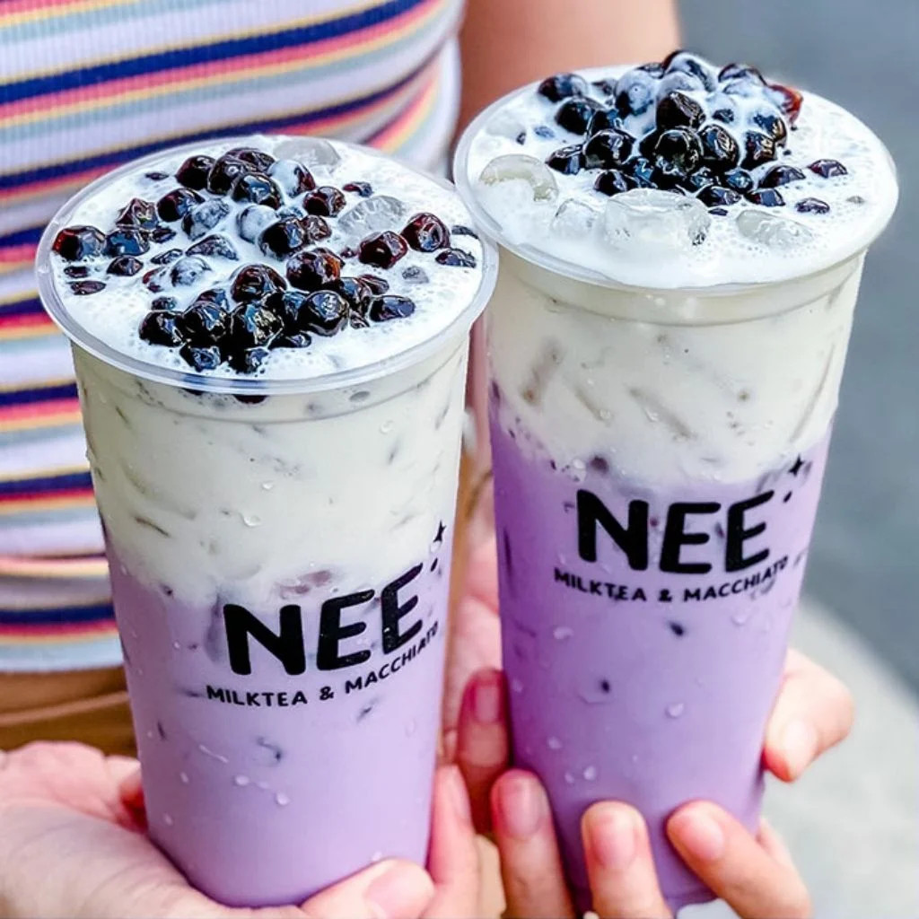 Hình ly trà sữa đẹp