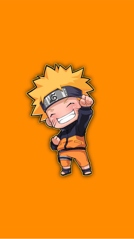Các nhân vật Naruto, Sasuke, Sakura và Kakashi trong hình dạng chibi đáng yêu