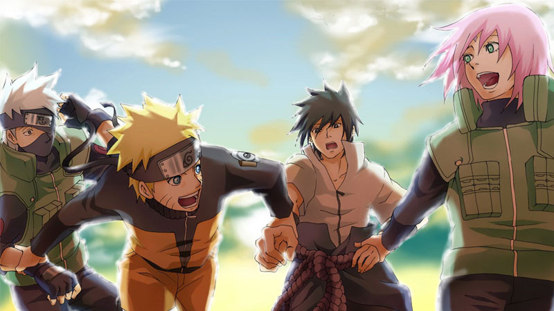 Naruto cùng đội 7 và các đồng đội khác tề tựu, biểu tượng của tình bạn và đoàn kết