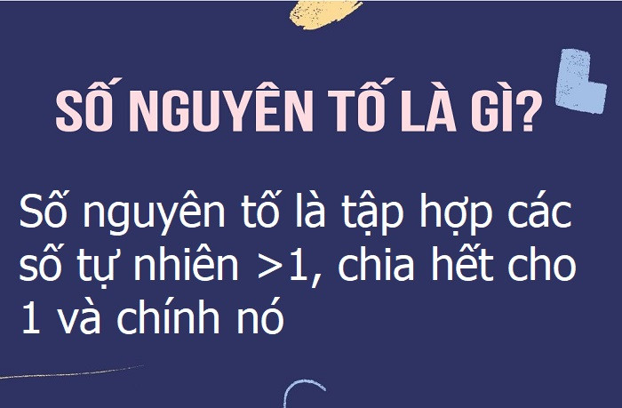Định nghĩa về số nguyên tố