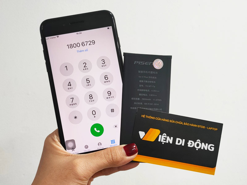 Thay pin linh kiện điện thoại Pisen
