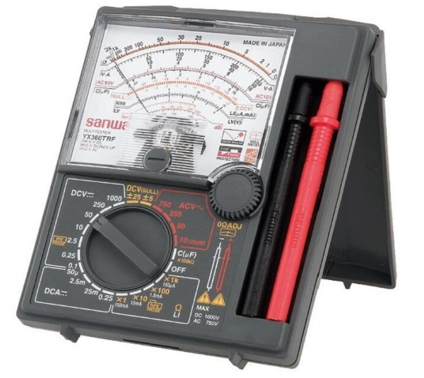 Đồng hồ đo điện vạn năng Sanwa YX-360TRF nhỏ gọn, đa năng
