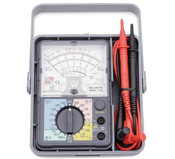 Đồng hồ vạn năng cơ Kyoritsu 1110 với các chức năng đo đa dạng và thiết kế bền bỉ