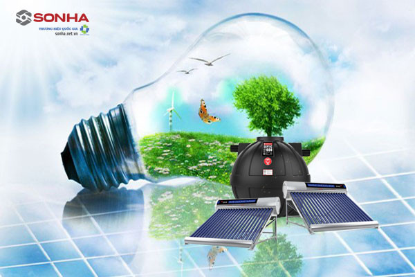 Thái dương năng và bồn tự hoại là giải pháp khắc phục hiệu ứng nhà kính