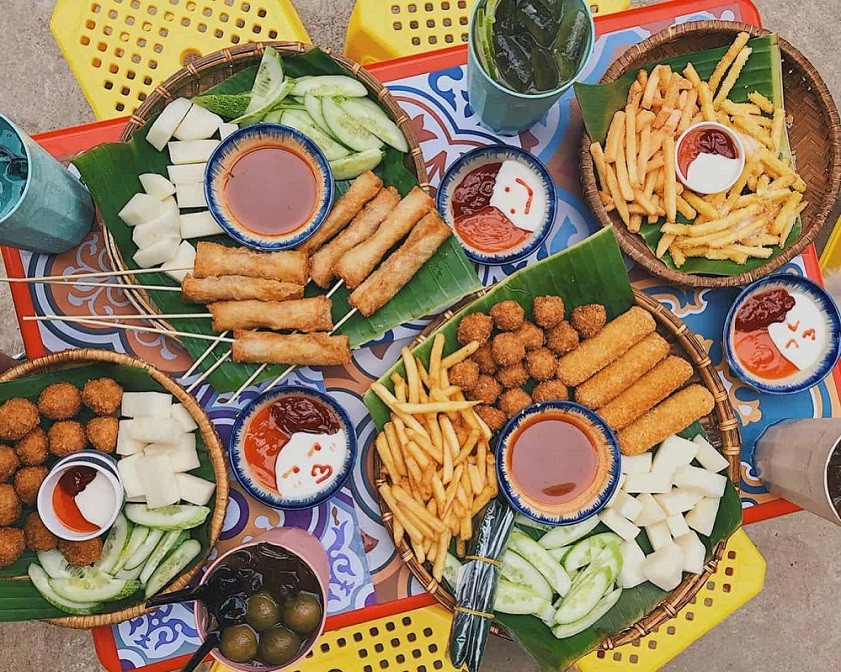 Các món ăn hấp dẫn ở Sài Gòn