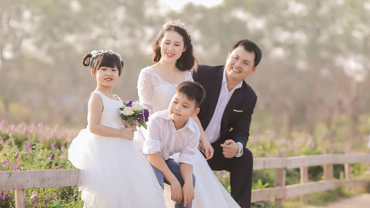 Hình ảnh gia đình bên nhau