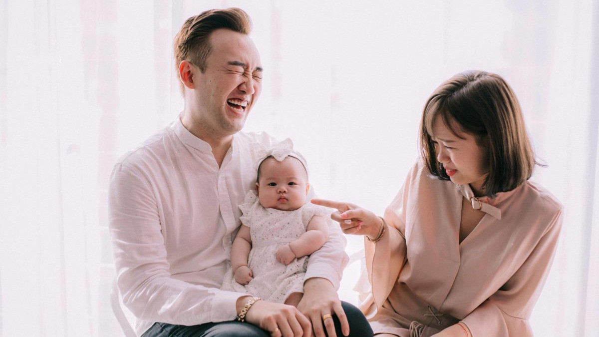 Ảnh gia đình 3 người