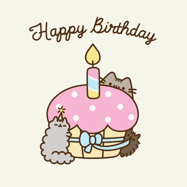 Ảnh sticker avatar sinh nhật với dòng chữ "Happy Day"