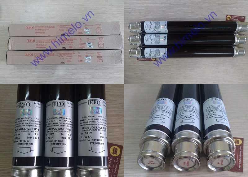 Cầu chì ống trung thế EFO 24kV 4A