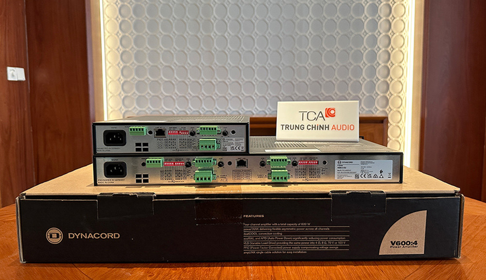 Các mẫu Power Amplifier dòng V series mới nhất của Dynacord