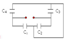 Mạch điện với tụ Cx cho ví dụ 4