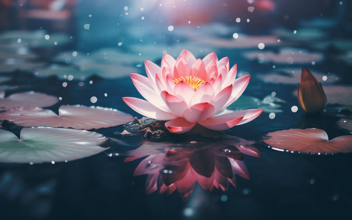 Sen hồng giữa đêm tĩnh lặng
