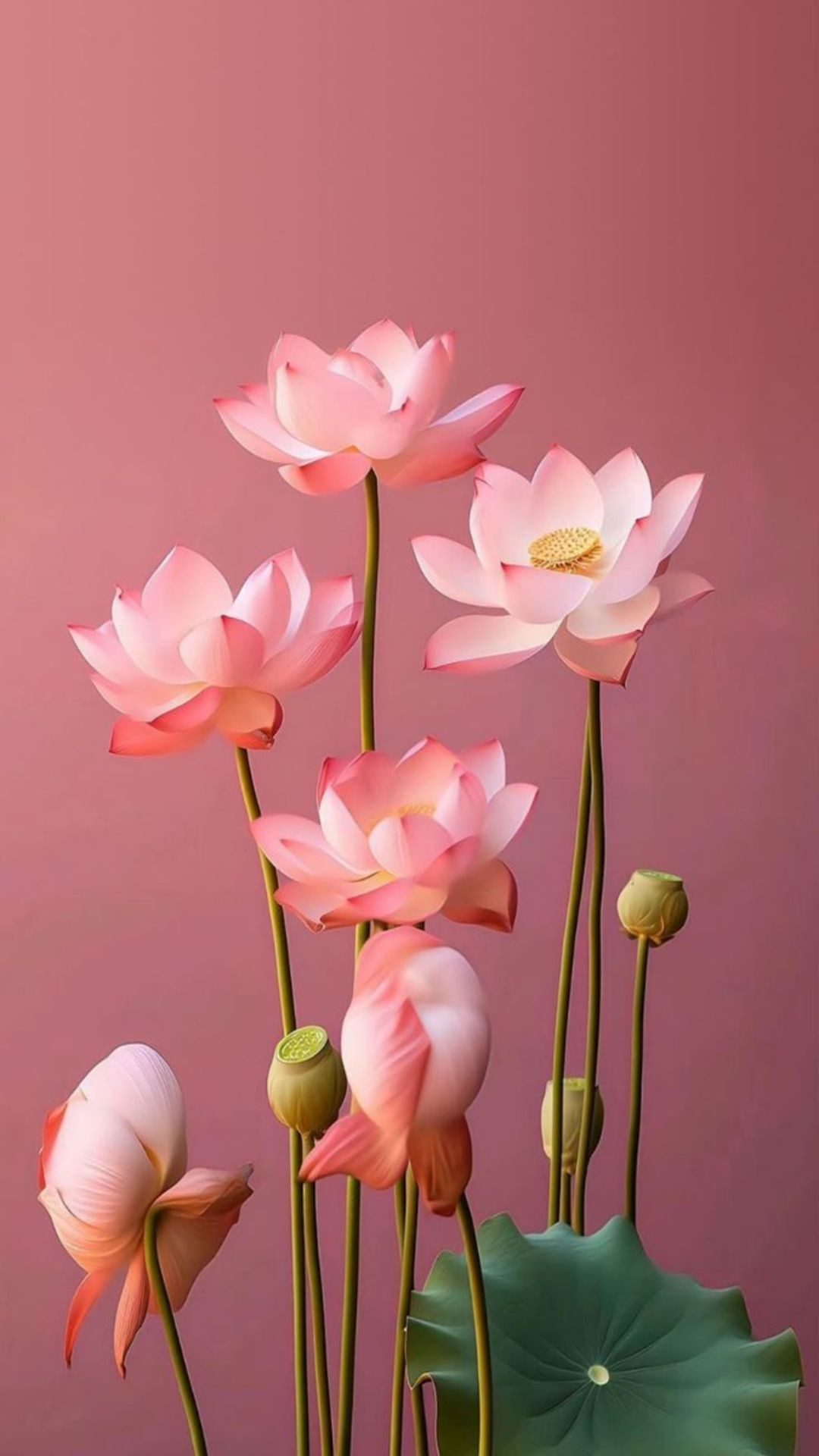 Sen hồng thuần khiết buổi sớm