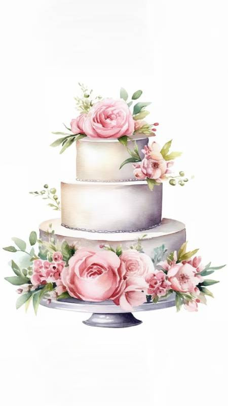 Ảnh vẽ tay đẹp cho điện thoại với họa tiết hoa lá