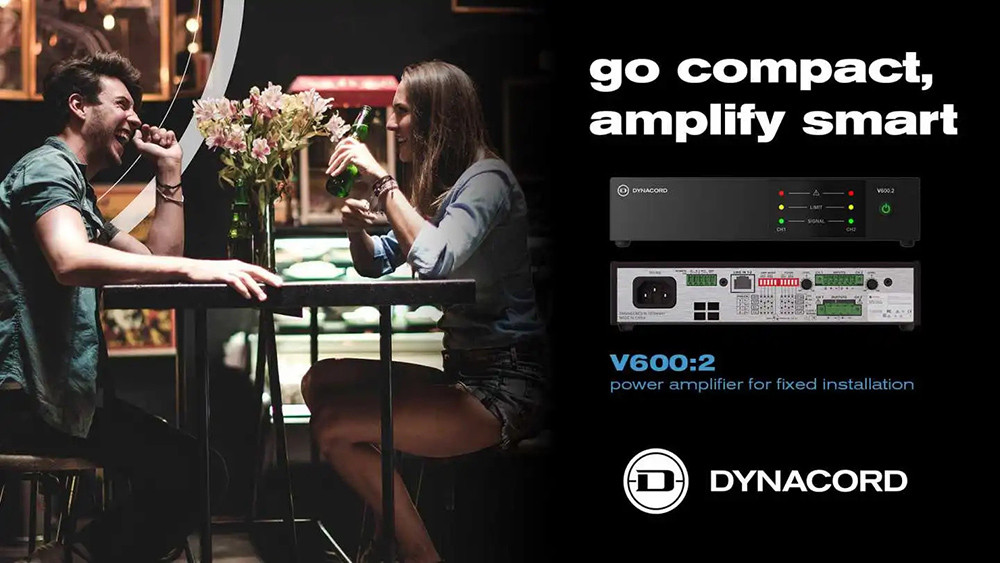 Các ứng dụng thực tế của Power Amplifier 2 kênh Dynacord V600:2