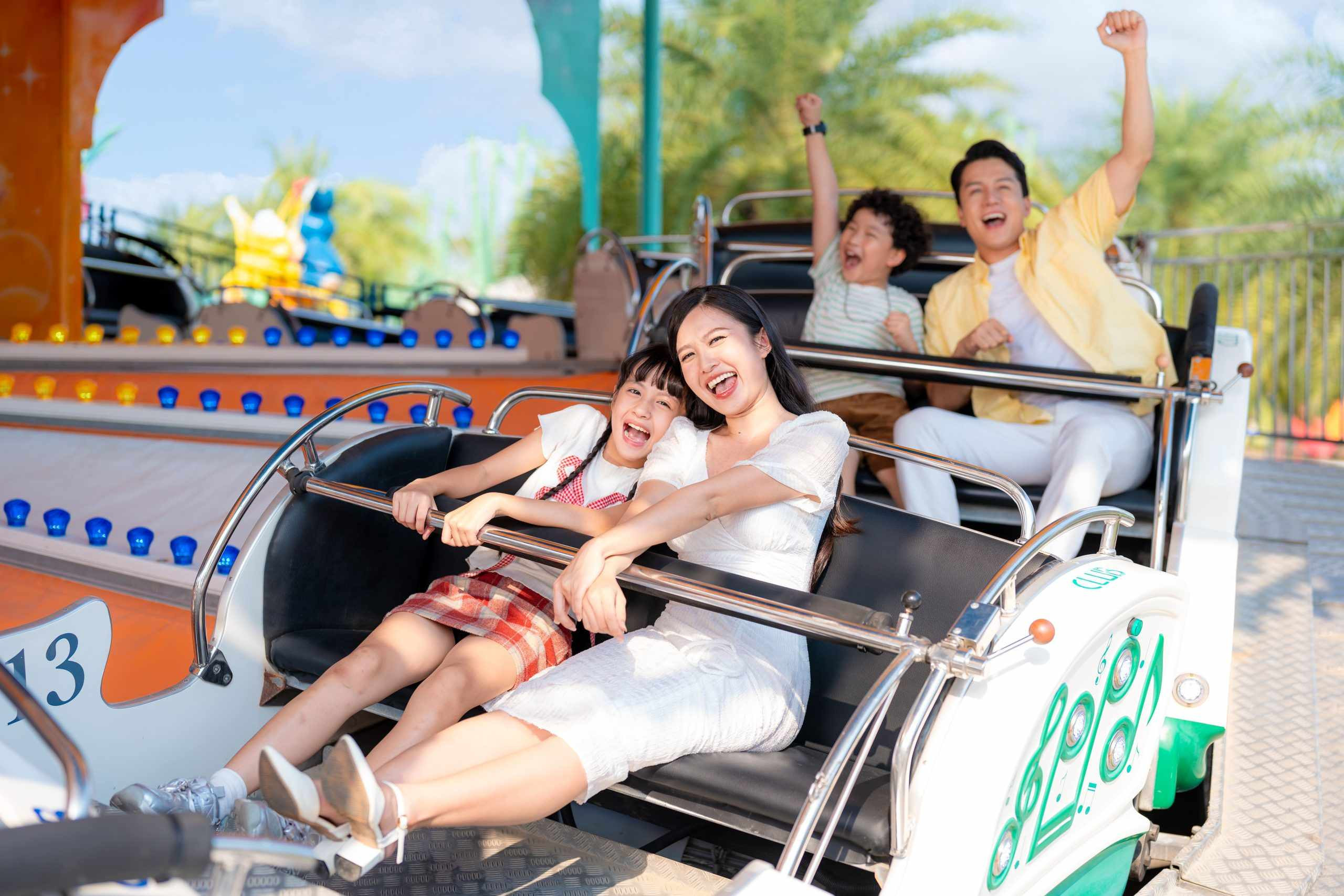 Hoạt động vui chơi tại Công viên Grand Park