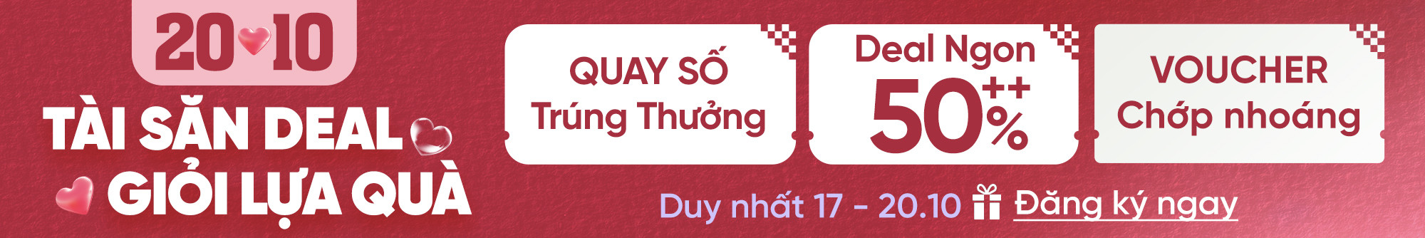 Chiến dịch ưu đãi 20/10 của CellphoneS