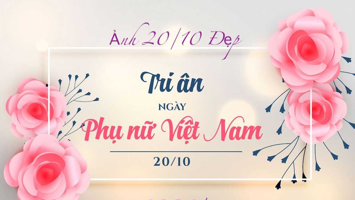 Bức ảnh 20/10 đẹp theo phong cách riêng