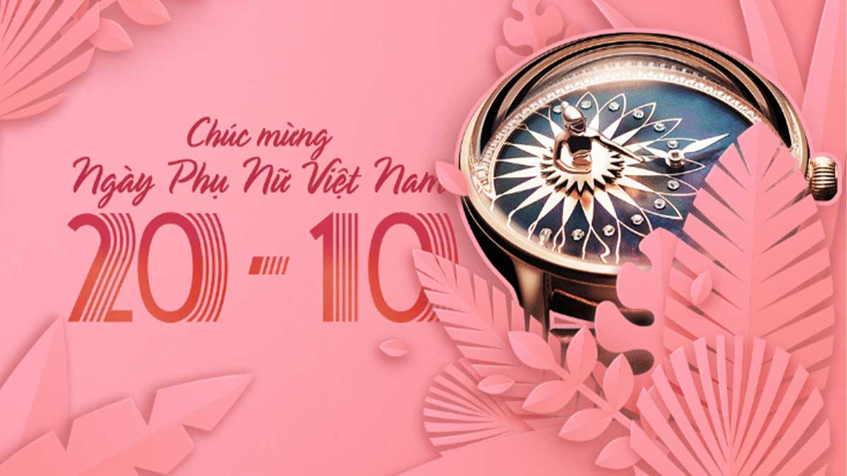 Ảnh 20/10 với bố cục đơn giản nhưng ấn tượng