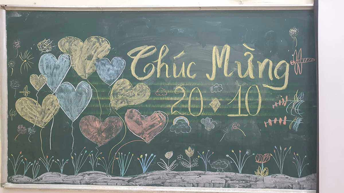 Minh họa 20/10 ý nghĩa, sâu sắc cho vợ