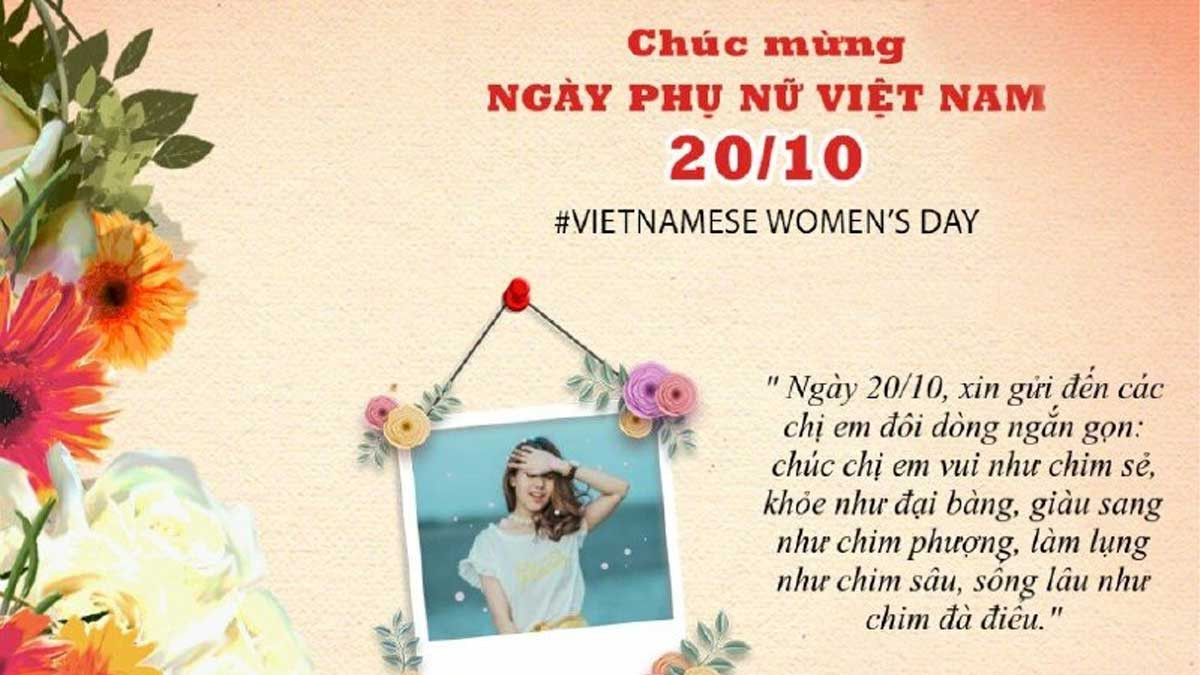 Thiệp điện tử 20/10 độc đáo cho mẹ
