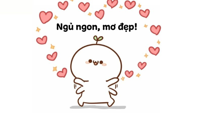 Ảnh hài hước với lời chúc ngủ ngon dí dỏm